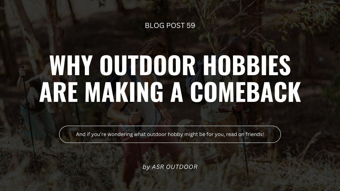 Why Outdoor Hobbies Are Making a Comeback: Gold Panning, Rock Hounding, Hiking and More