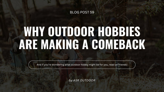 Why Outdoor Hobbies Are Making a Comeback: Gold Panning, Rock Hounding, Hiking and More