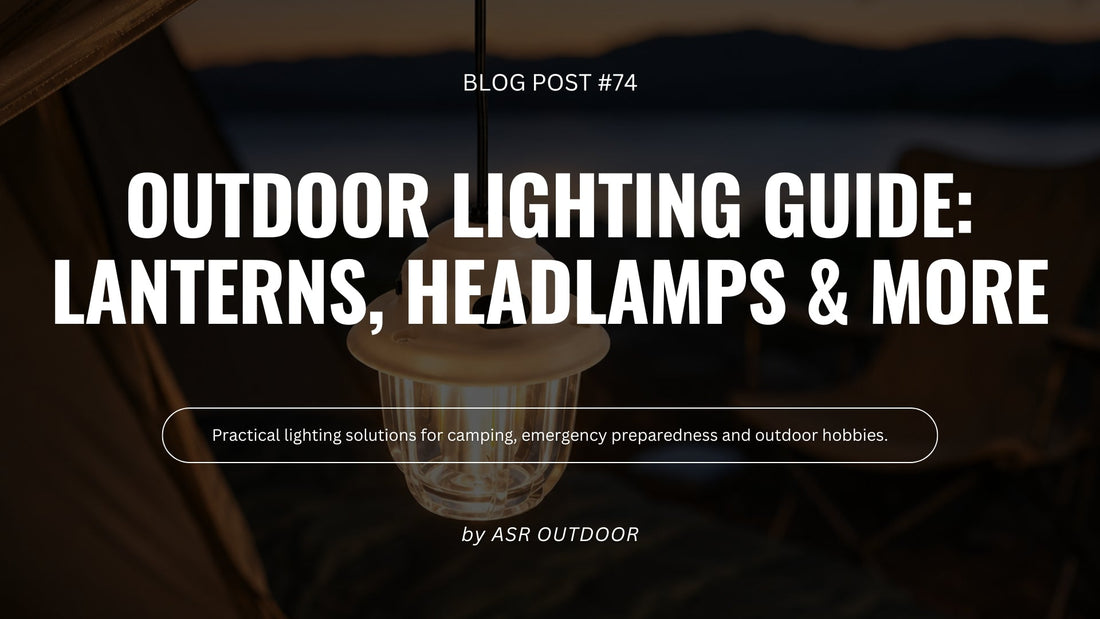 Outdoor Lighting Guide: Flashlights, Lanterns, Headlamps & Emergency Lights - KG schedule for 08/20/26