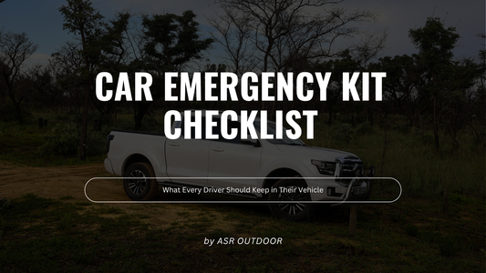 Car Emergency Kit Checklist: What Every Driver Should Keep in Their Vehicle