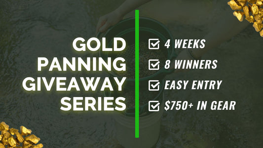 ASR Outdoor 4-Part Gold Panning Gear Summer Giveaway Series!