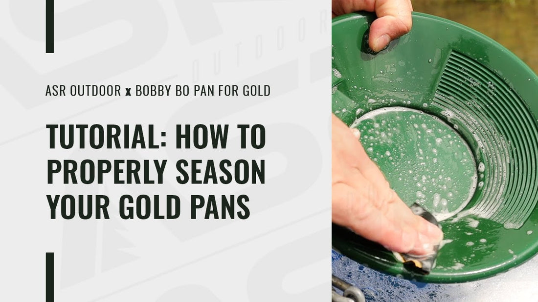 How to Properly Season Your Gold Pans