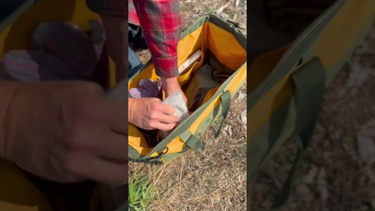 Large-Capacity Rock Hounding Tool Bag