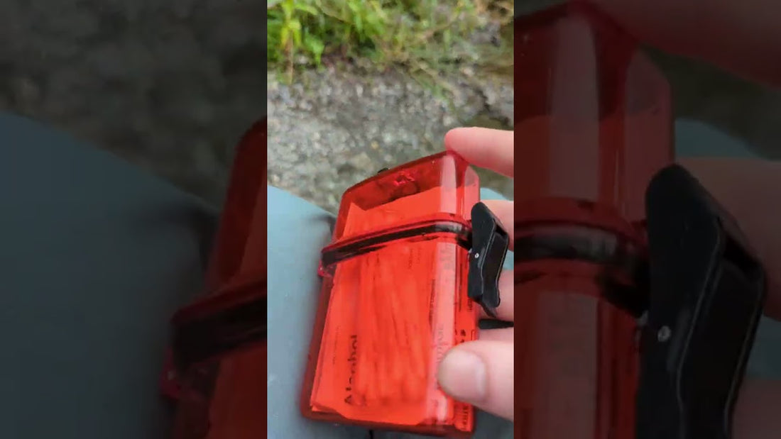 Waterproof First Aid Kit — Full Submersion Test