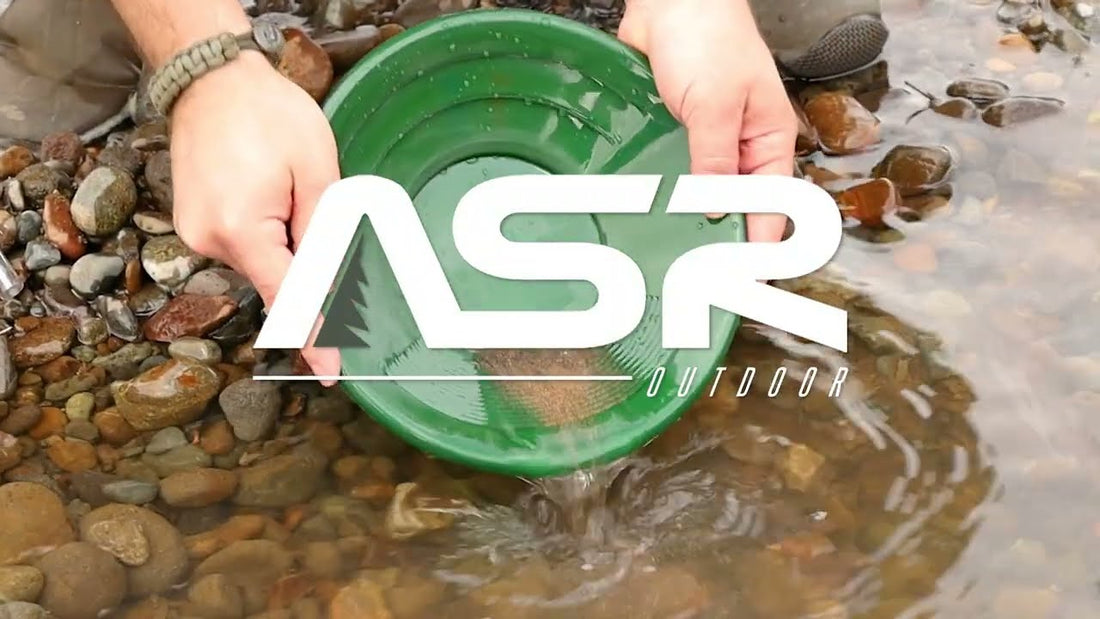 6pc Beginner Gold Panning Kit with Paydirt Demo