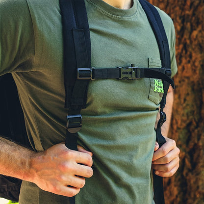 large backpack for outdoor activities hiking, camping, gold panning with a 30 Liter rucksack backpack