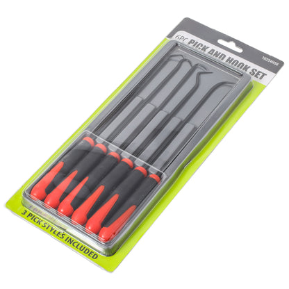 Hook and Pick Precision Crevice Tool Set Gold Prospecting Equipment, 6pc