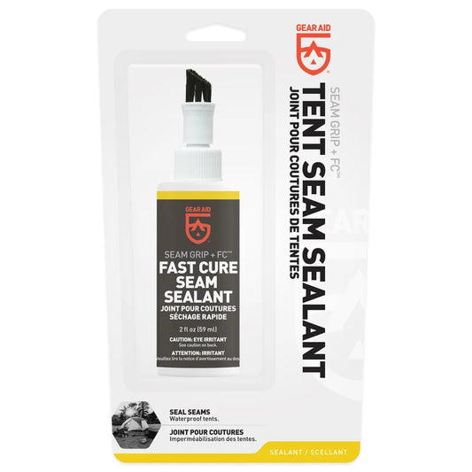 GEAR AID Seam Grip FC Fast Cure Sealant for Tents, Clear, 2 fl oz