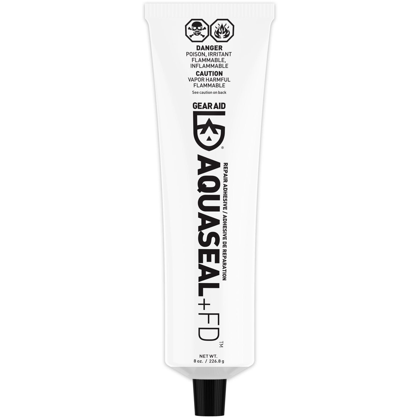 8oz tube of GEAR AID Seam Grip urethane seam sealer and gear repair adhesive.