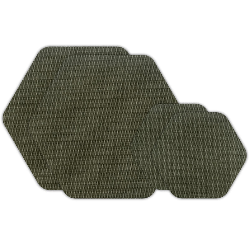 GEAR AID Tenacious Tape Gear Repair Patches, 2.5" 1.5" Hex Shape