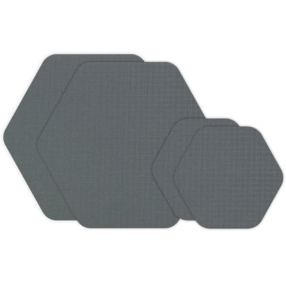 GEAR AID Tenacious Tape Gear Repair Patches, 2.5" 1.5" Hex Shape