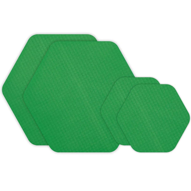 GEAR AID Tenacious Tape Gear Repair Patches, 2.5" 1.5" Hex Shape