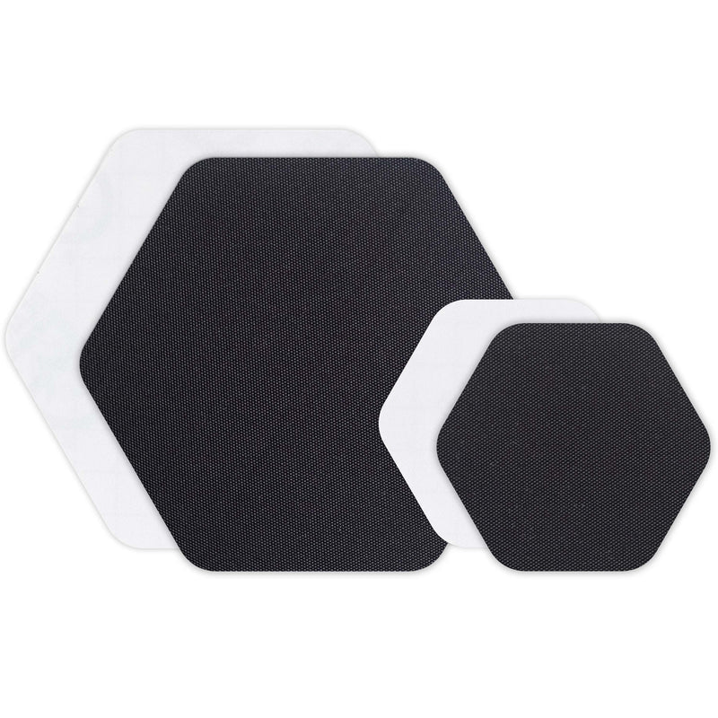 GEAR AID Tenacious Tape Gear Repair Patches, 2.5" 1.5" Hex Shape