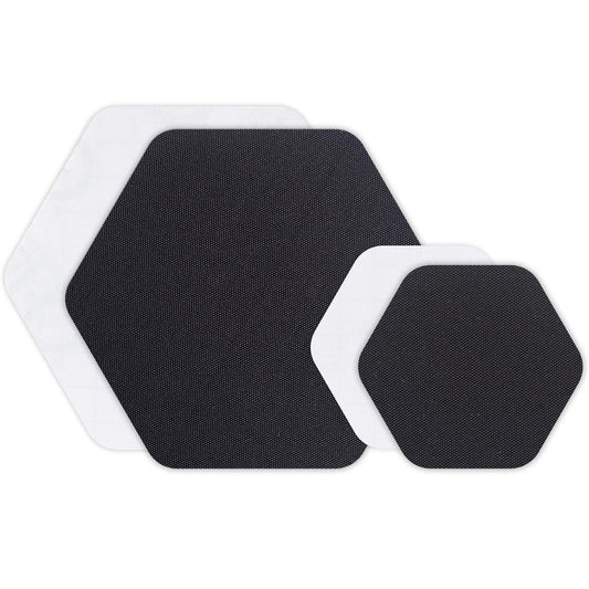 GEAR AID Tenacious Tape Gear Repair Patches, 2.5" 1.5" Hex Shape