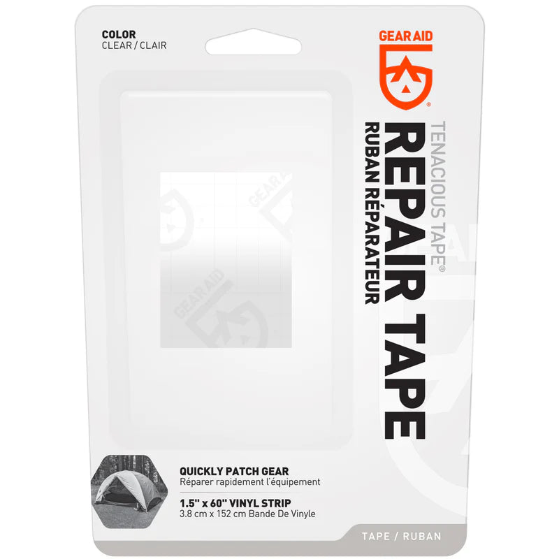 Gear Aid Tenacious Tape Repair Tape for Fabric and Vinyl, 3" x 20"