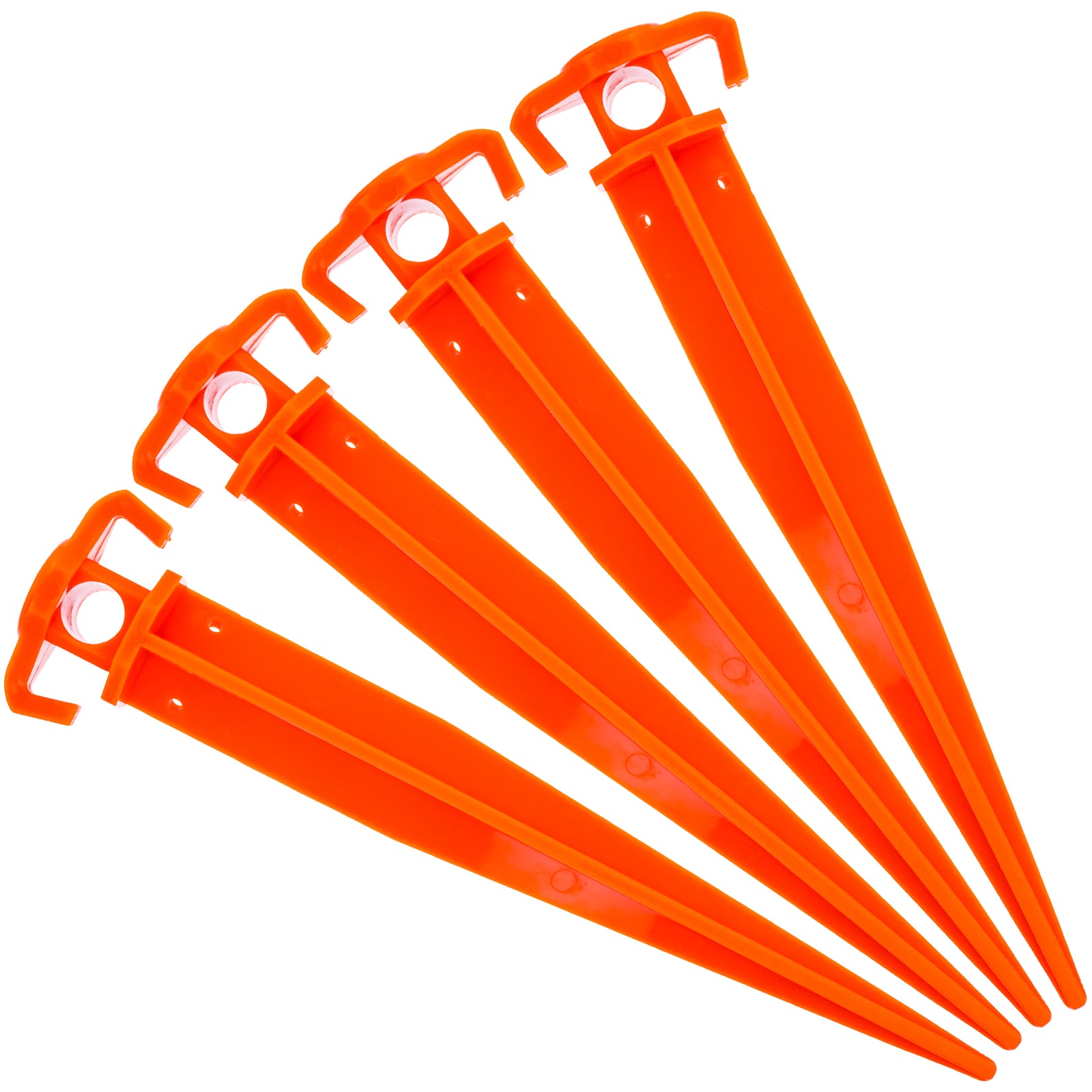 Heavy-Duty ABS Plastic Tent Stakes, Anchors