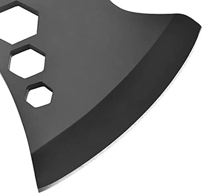 buckshot camping axe a one handed paracord axe