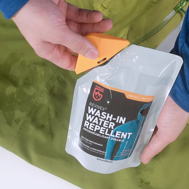 GEAR AID Care Kit with Revivex Pro Cleaner and Revivex Wash-In Water Repellent