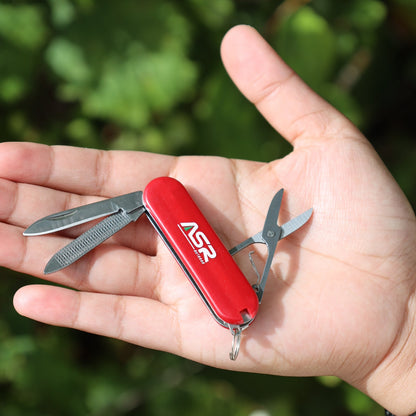 Mini Logo EDC Small Pocket Knife Multitool (4 Colors)
