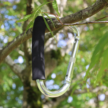 7 Inch Jumbo Aluminum Carabiner Hiking Cushion Grip (6 Colors)