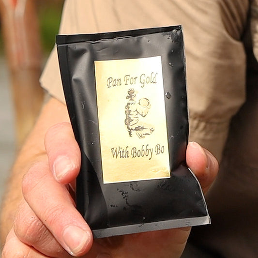 pan for gold with bobby bo paydirt