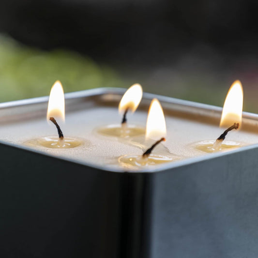 a candle that can survive 48 hours to provide light during camping or power outages