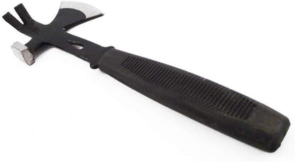 Survival hatchet one handed axe with pry bar 