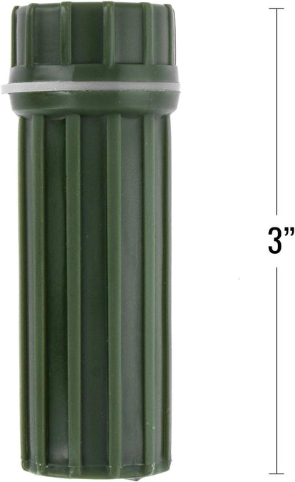 waterproof match stick storage container