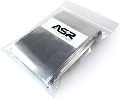 4-pack of insulated thermal emergency reflector blankets for outdoor kits.