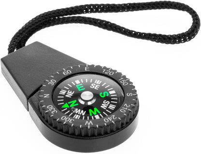 2pk Zipper Pull Mini Compass