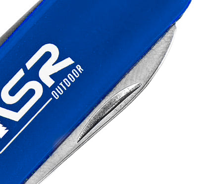 Mini logo EDC pocket knife multitool (view 3).