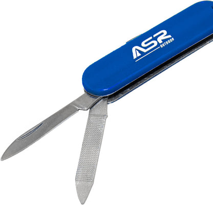 Mini logo EDC pocket knife multitool (view 5).