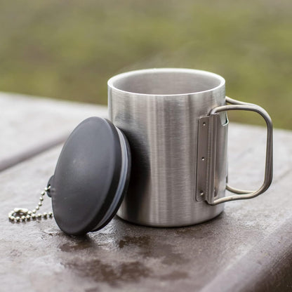 insulated coffee mug for travel with splash guard lid