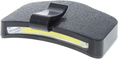 clip on hat clip on bill headlight for hands free lighting fishing hiking camping compatible