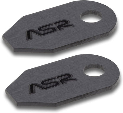 Micro ceramic ferro rod fire starter that wears as a zipper pull or necklace.
