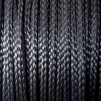 Technora Composite Survival Rope 600lb Breaking Strength (Black, Assorted Lengths)