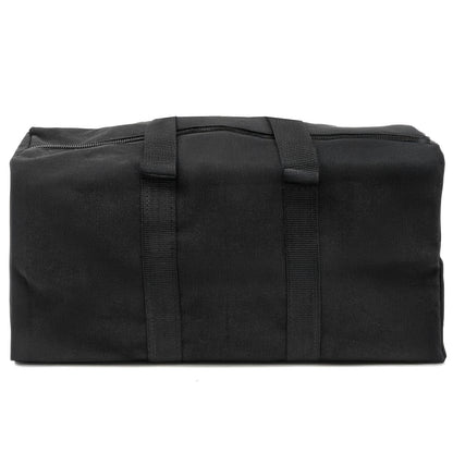 16-inch black everyday carry travel and duffel bag (view 3).