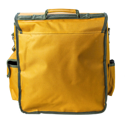 large shoulder bag for outdoor use rock hounding bag with 13 pockets store cool rocks