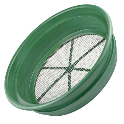bucket sifting pan fits classifiers for gold prospecting