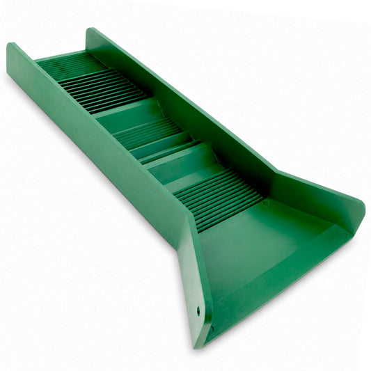 Mini Portable 3 Riffle Rubber Sluice Box Gold Prospecting Equipment (12 Inch or 16 Inch)