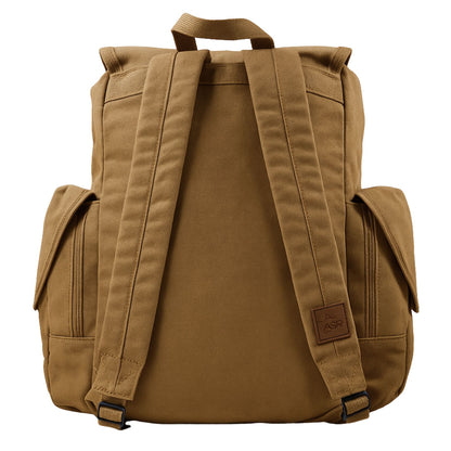30L heavy-stitch canvas gold panning backpack rucksack for camping and prospecting (view 5).
