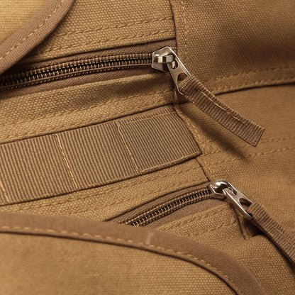 30L heavy-stitch canvas gold panning backpack rucksack for camping and prospecting (view 8).