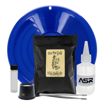 practice paydirt for gold panning