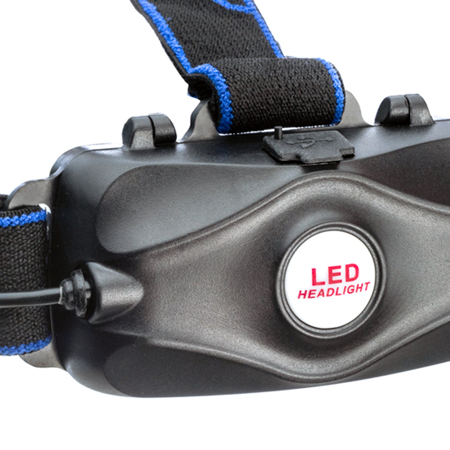 1000-Lumen Rechargeable LED Headlamp with Adjustable Focus & Pivoting Beam Camping Gear