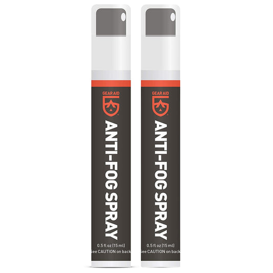 GEAR AID Anti-Fog Spray for Dive Masks, Goggles and Safety Glasses (0.5FL.oz, Assorted Pack Sizes))