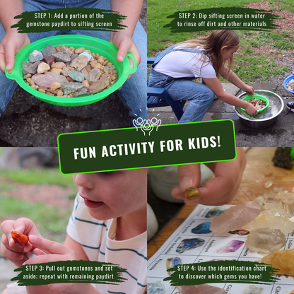 fun outdoor activities for kids educational kit paydirt