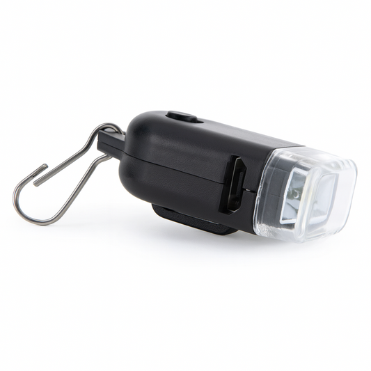 Compact 50 Lumens Mini Zipper Light with Keychain, Camping Hiking EDC Survival Gear