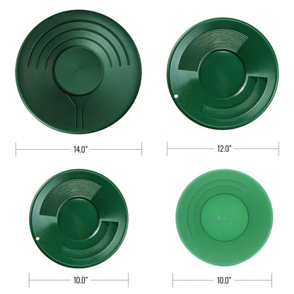24pc gold panning kit with 5 gallon bucket and 10lbs of gold paydirt from bobbybo