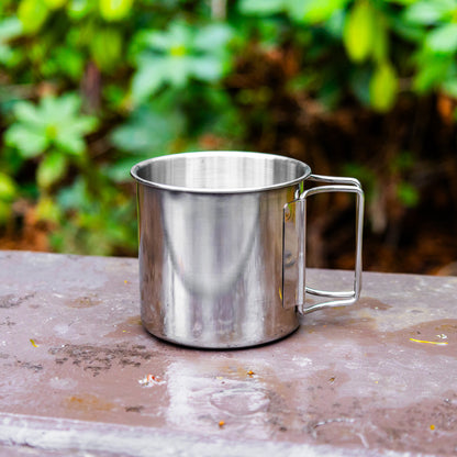 collapsible cofee mug camping hook on compatible