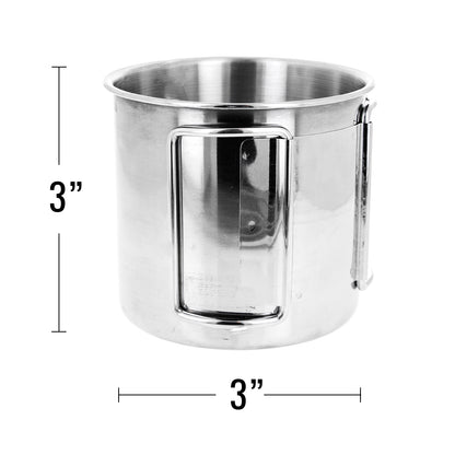 collapsible cofee mug camping hook on compatible